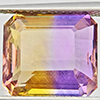 Natural Bi Color Ametrine 7.00 Ct. Octagon Shape 11.9 x 10.5 Mm Gemstone Natural Bi Color Ametrine 7.00 Ct. Octagon Shape 11.9 x 10.5 Mm Gemstone