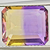 Natural Bi Color Ametrine 4.04 Ct. Octagon Shape 11.4 x 8.6 Mm Gemstone Natural Bi Color Ametrine 4.04 Ct. Octagon Shape 11.4 x 8.6 Mm Gemstone