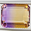 Natural Bi Color Ametrine 6.59 Ct. Octagon Shape 11.5 x 9.5 Mm Gemstone Natural Bi Color Ametrine 6.59 Ct. Octagon Shape 11.5 x 9.5 Mm Gemstone