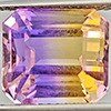Natural Bi Color Ametrine 6.13 Ct. Octagon Shape 10.8 x 9.7 Mm Gemstone Natural Bi Color Ametrine 6.13 Ct. Octagon Shape 10.8 x 9.7 Mm Gemstone
