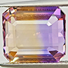 Natural Bi Color Ametrine 7.13 Ct. Octagon Shape 11.8 x 10.4 Mm Gemstone Natural Bi Color Ametrine 7.13 Ct. Octagon Shape 11.8 x 10.4 Mm Gemstone