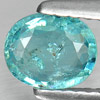 0.57Ct. Oval Cut Natural Paraiba Color Apatite Unheated