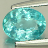 1.07 Ct. Oval Natural Paraiba Color Apatite Unheated