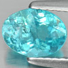 1.12 Ct. Oval Natural Paraiba Color Apatite Unheated
