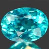 0.87 Ct. Oval Natural Paraiba Color Apatite Unheated