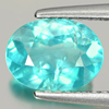 1.30 Ct. Oval Natural Paraiba Color Apatite Unheated