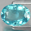 0.89 Ct. Oval Natural Paraiba Color Apatite Unheated