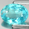 0.98 Ct. Oval Natural Paraiba Color Apatite Unheated