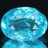 0.80 Ct. Oval Shape Natural Paraiba Color Apatite Gem