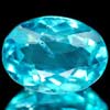 0.75 Ct. Oval Shape Natural Paraiba Color Apatite Gem