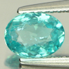 0.71 Ct. Oval Shape Natural Paraiba Color Apatite Gem