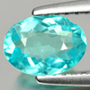 0.80 Ct. Oval Shape Natural Paraiba Color Apatite Gem