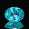 0.80 Ct. 7 x 5 Mm. Oval Natural Paraiba Color Apatite