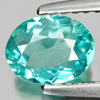 0.81 Ct. Oval Natural Paraiba Color Apatite Unheated