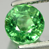 Unheated 1.10 Ct. Round Natural Green Apatite Tanzania Unheated 1.10 Ct. Round Natural Green Apatite Tanzania