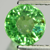 Unheated 1.27 Ct. Round Natural Green Apatite Tanzania Unheated 1.27 Ct. Round Natural Green Apatite Tanzania