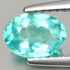 1.23 Ct. Oval Natural Paraiba Color Apatite Unheated