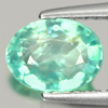 1.29 Ct. Oval Natural Paraiba Color Apatite Unheated