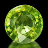 Unheated 1.10 Ct. Round Natural Green Apatite Tanzania