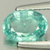 0.93 Ct. Oval Natural Paraiba Color Apatite Unheated