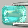 1.01 Ct. Octagon Natural Paraiba Color Apatite Tanzania
