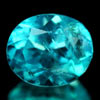 0.83 Ct. Oval Shape Natural Paraiba Color Apatite Gem