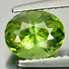 1.28 Ct. Natural Gem Oval Shape Green Color Apatite Unheated