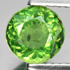 Unheated 1.10 Ct. Round Shape Natural Green Apatite Gemstone Tanzania