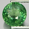 1.31 Ct. Round Shape Natural Green Apatite Gemstone Tanzania Unheated
