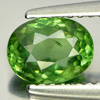 1.06 Ct. Oval Shape Natural Green Apatite Gem Unheated