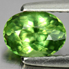 0.89 Ct. Good Gem Natural Green Apatite Oval Shape Tanzania