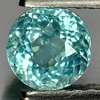 Unheated 0.72 Ct. Round Shape Natural Paraiba Color Apatite Gem