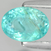 0.88 Ct. Oval Shape Natural Gemstone Neon Blue Paraiba Color Apatite Unheated