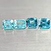 Natural Paraiba Color Apatite 2.05 Ct. 4 Pcs Octagon Shape 4.9 x 4.2 Mm Gemstone Natural Paraiba Color Apatite 2.05 Ct. 4 Pcs Octagon Shape 4.9 x 4.2 Mm Gemstone