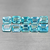 Natural Paraiba Color Apatite 4.26 Ct. 10 Pcs Octagon Shape 5.1 x 4.1 Mm Gems Natural Paraiba Color Apatite 4.26 Ct. 10 Pcs Octagon Shape 5.1 x 4.1 Mm Gems