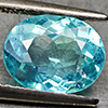 Natural Paraiba Color Apatite 1.85 Ct. Oval Shape 8.7 x 7 Mm Gemstone