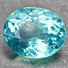 Natural Paraiba Color Apatite 1.88 Ct. Oval Shape 8.2 x 6.8 Mm Gemstone