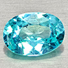 Natural Paraiba Color Apatite 0.77 Ct. Oval Shape 7.1 x 5 Mm Gemstones