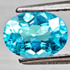 Natural Paraiba Color Apatite 0.77 Ct. Oval Shape 7 x 5.1 Mm Gemstones