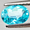 Natural Paraiba Color Apatite 0.69 Ct. Oval Shape 7.1 x 5.1 Mm Gemstones