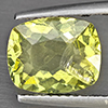 Natural Green Apatite 2.59 Ct. Cushion Shape 10 x 8 Mm Gemstone from Tanzania