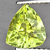 Natural Green Apatite 1.29 Ct. Trilliant Shape 8.3 x 7.8 Mm Gemstone from Tanzania
