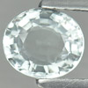 Oval Shape 6.4 x 5.5 x 3.3 Mm. 0.70 Ct. Natural Sky Blue Aquamarine Gemstone