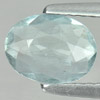 0.71 Ct. Oval Natural Light Blue Aquamarine Unheated