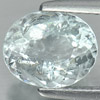 Unheated 1.46 Ct. Oval Natural Light Blue Aquamarine