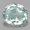0.98 Ct. Good Oval Natural Light Blue Aquamarine Unheated