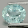 Unheated 1.81 Ct. Oval Natural Light Blue Aquamarine