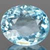 0.85 Ct. Natural Light Blue Aquamarine Unheated Brazil
