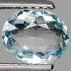 0.85 Ct. Natural Light Blue Aquamarine Unheated Brazil