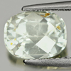 2.33 Ct. Checkerboard Cut Natural White Aquamarine Gem